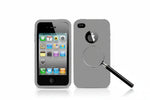 כיסוי סליקון מעוצב עבור iPhone 4
