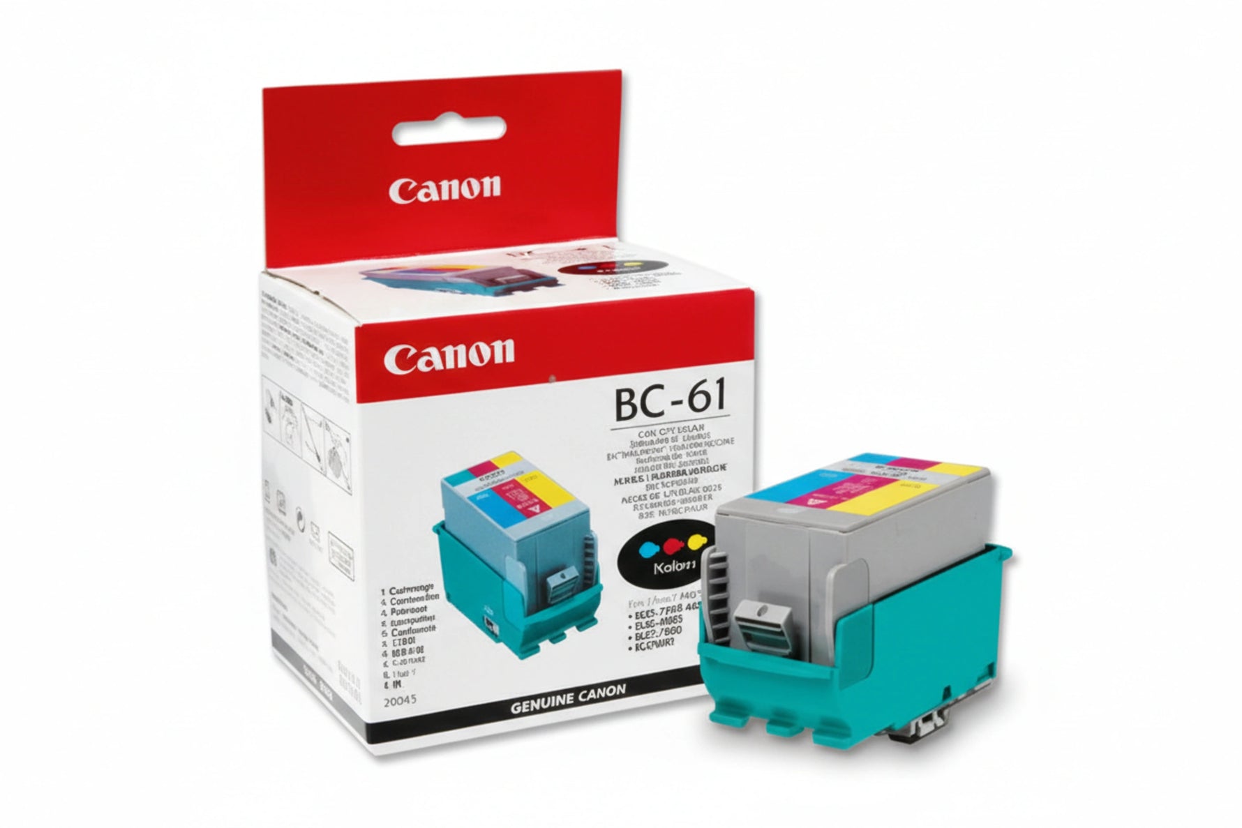 ראש דיו מקורי צבעוני CANON BC61  