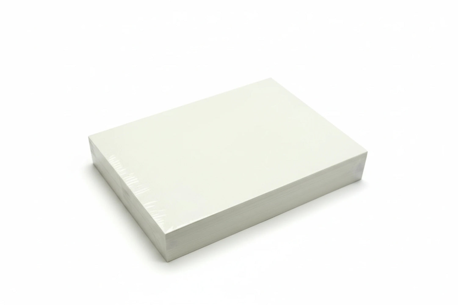 גב אחורי בריסטול 300 גרם לבן פסים  A4