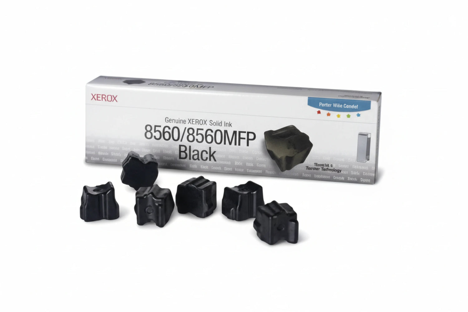 6 קוביות שחור מקורי XEROX 108R727 