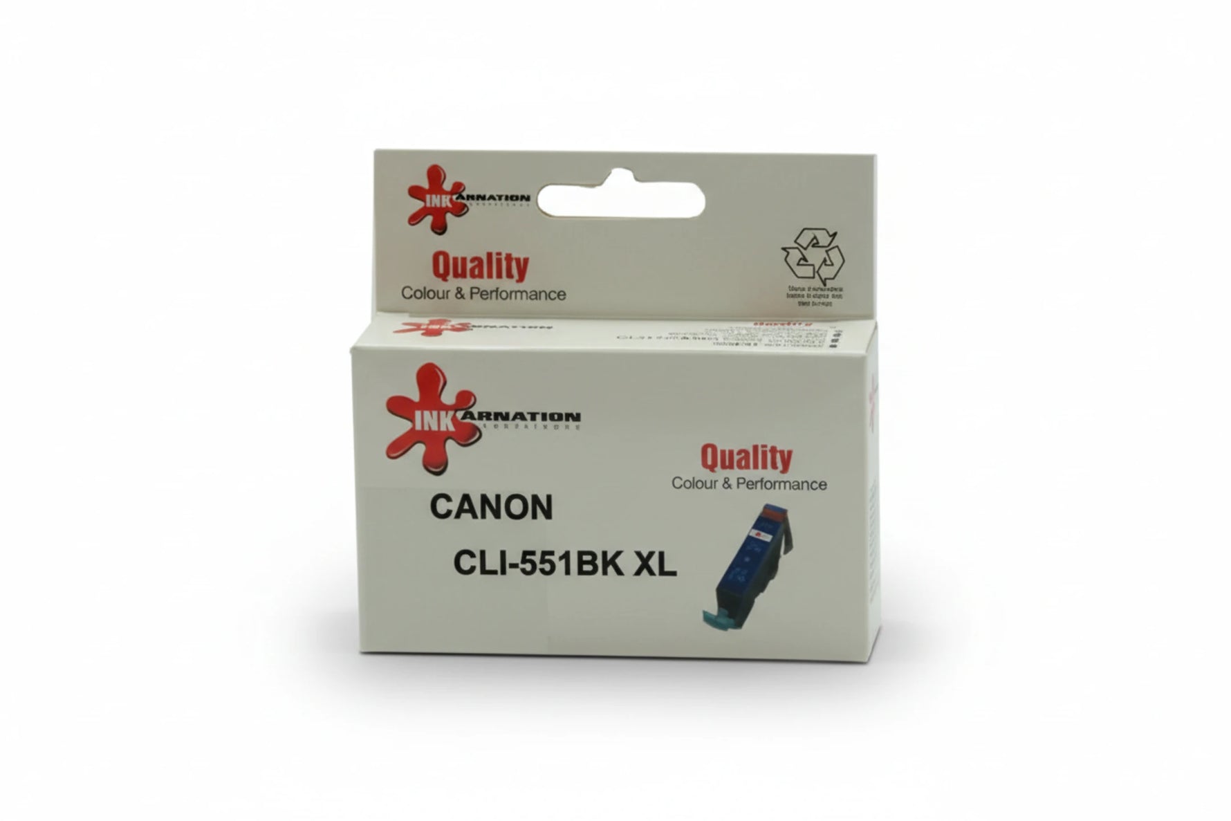 ראש דיו גדול תואם שחור CANON CLI-551BK XL