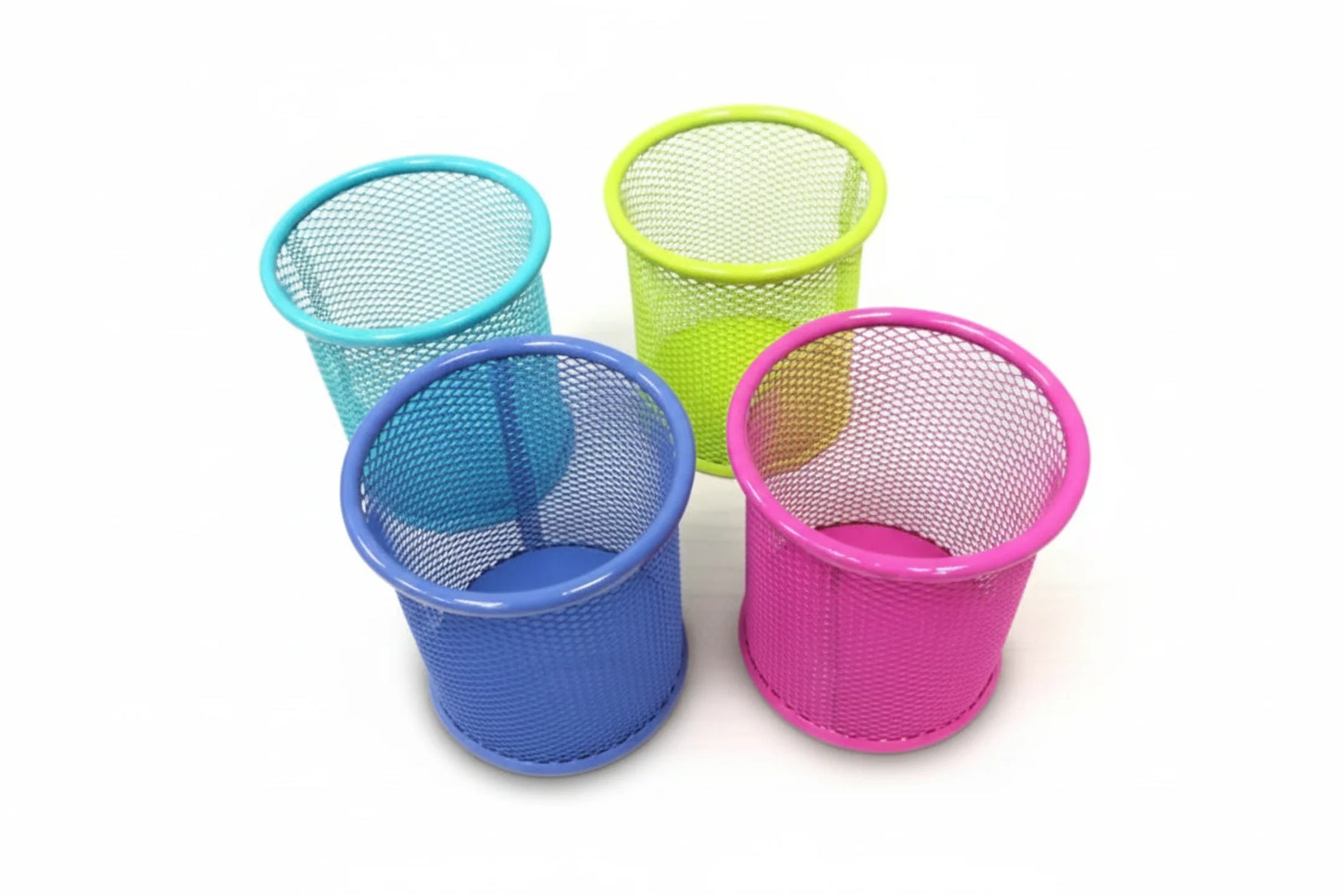 מעמד כוס רשת מתכת צבעוני