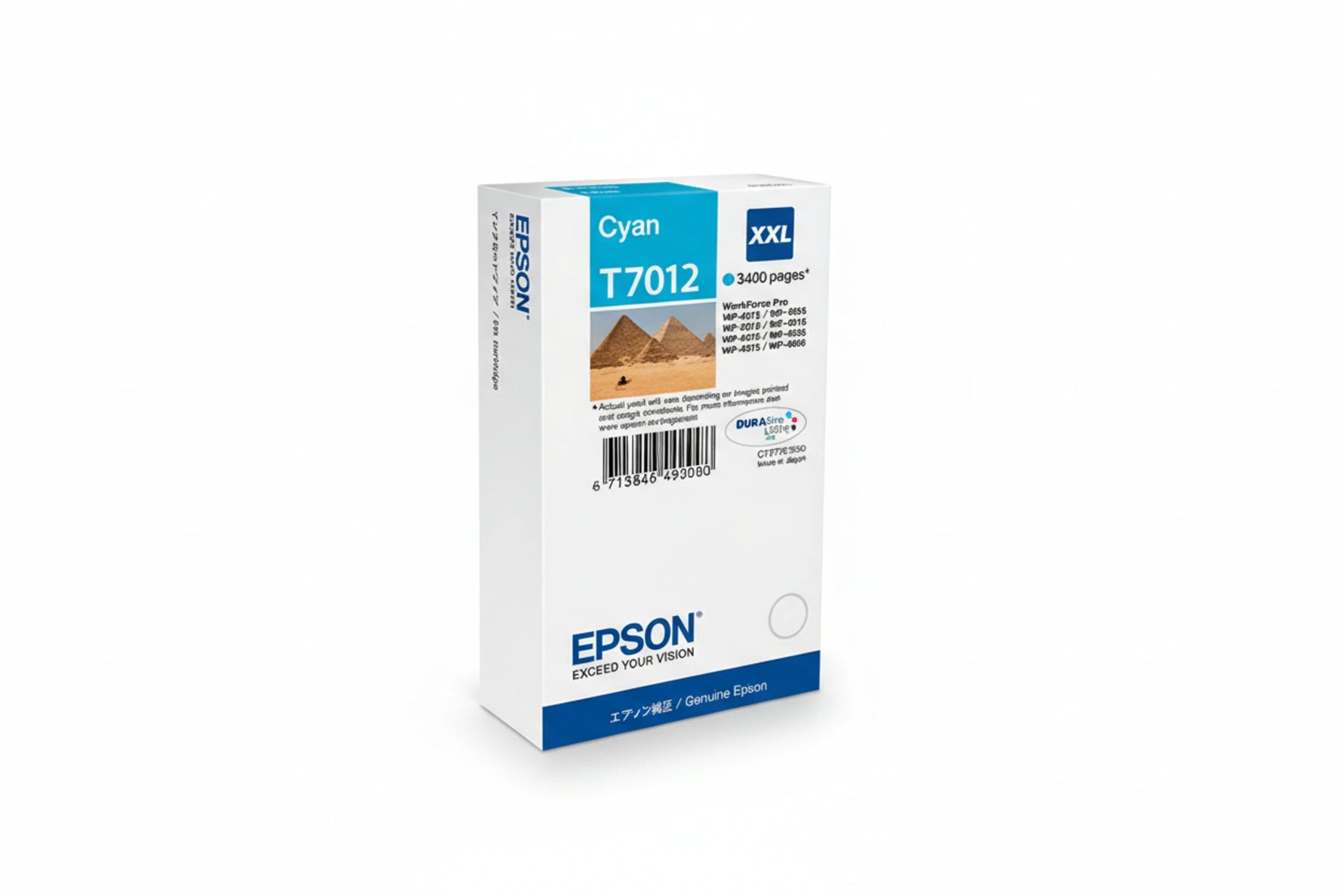 ראשי דיו ציאן מקורי EPSON T7012