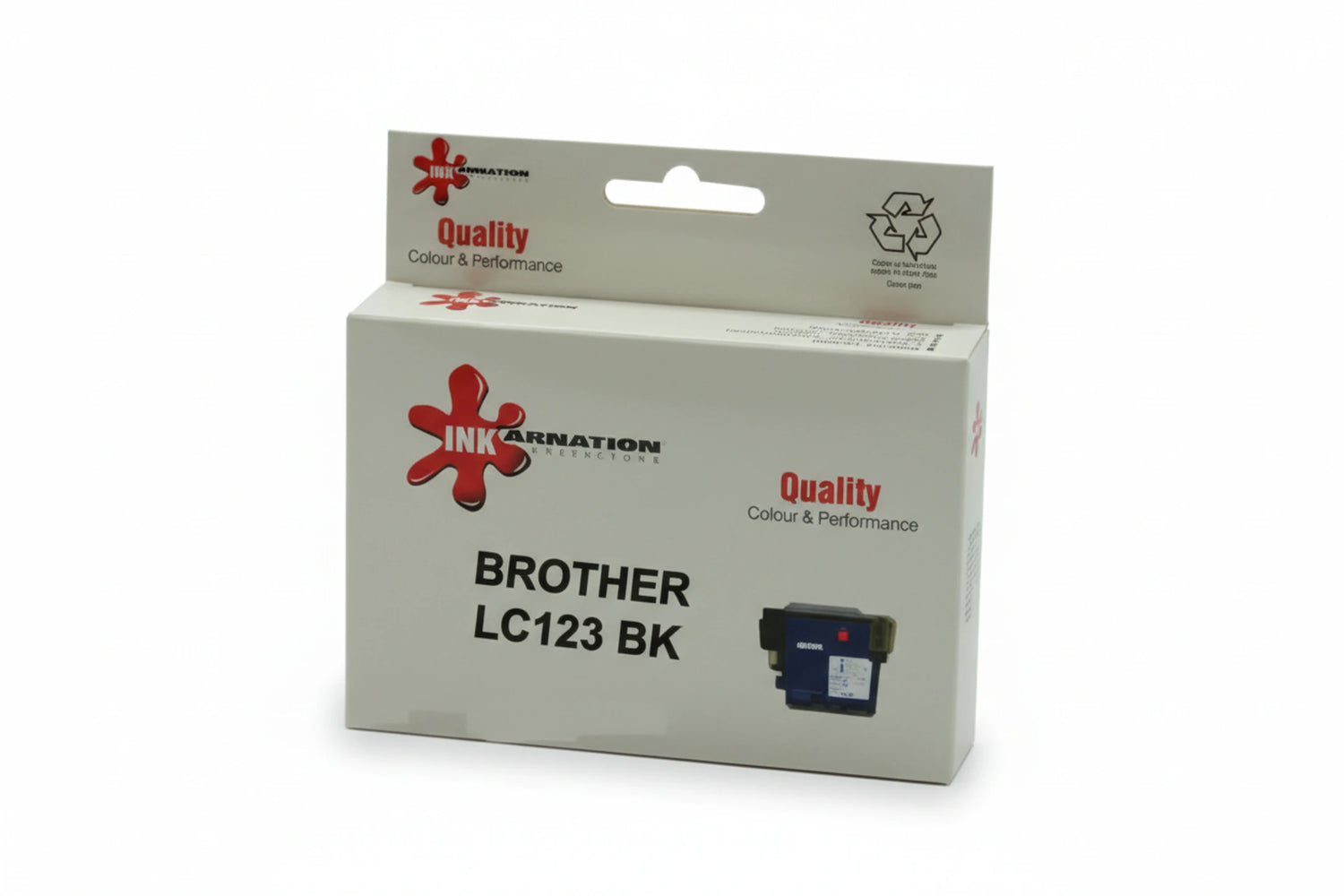 ראש דיו שחור תואם BROTHER LC123BK