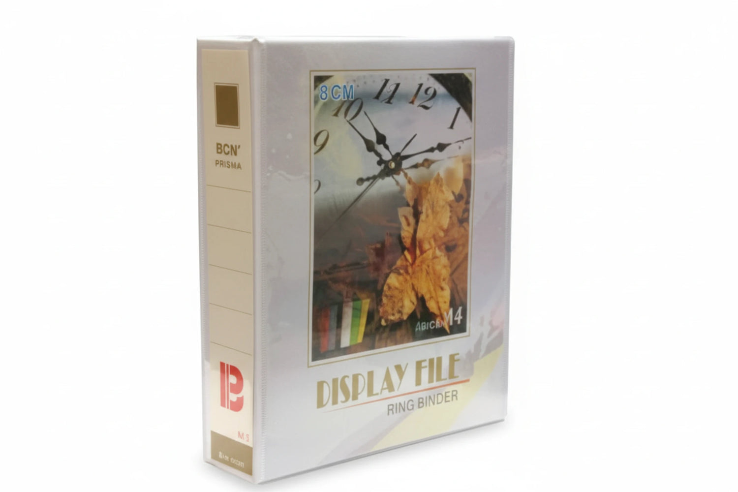 קלסר פנורמה גב 8 סמ אנגלית  - 2 טבעות