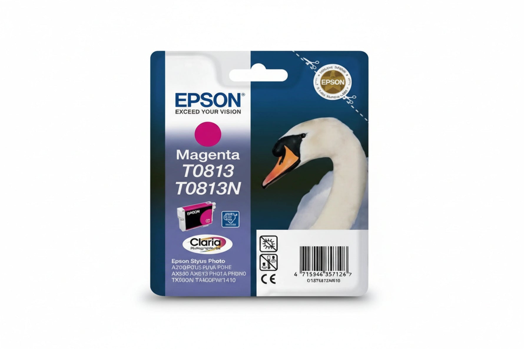 ראשי דיו מגנטה מקורי EPSON T0813