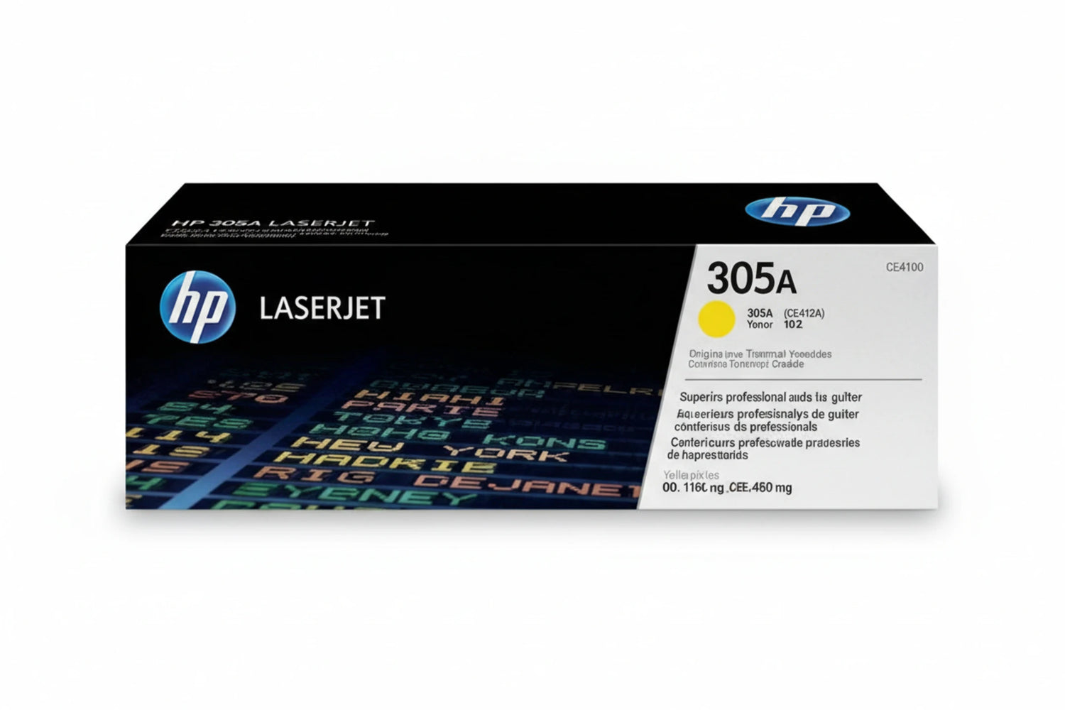 טונר צהוב מקורי (HP 305A(CE412A לכ-2600 דפים