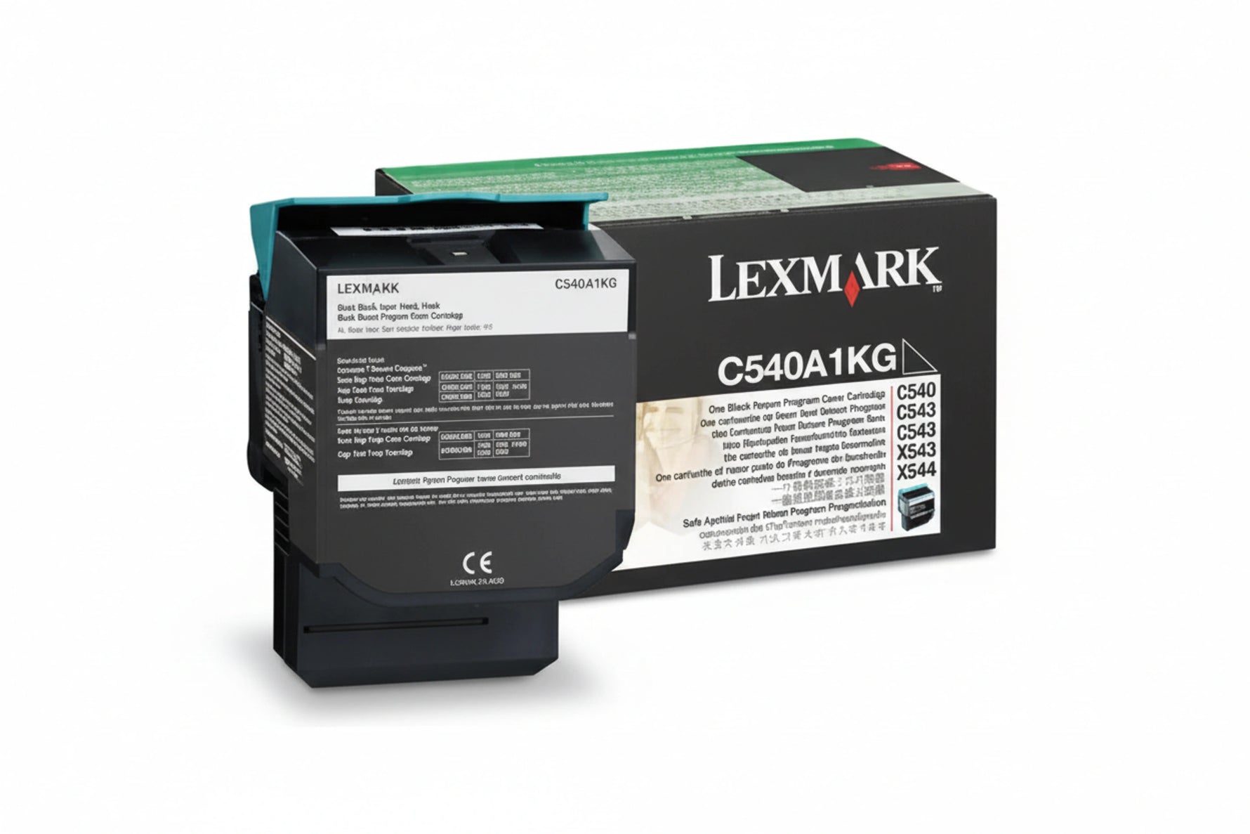 טונר מקורי שחור LEXMARK C540H2KG