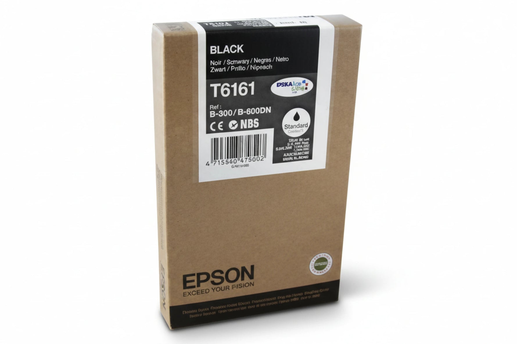 ראשי דיו שחור מקורי EPSON T616100
