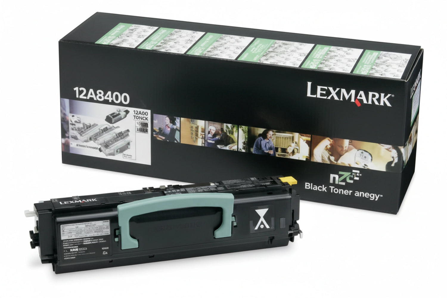 12A8400-טונר מקורי לקסמרק עד כ-2,500 דף