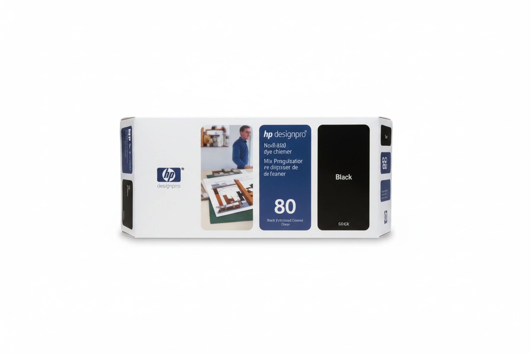 C4820A No.80 Black Dye Printhead/Cleaner