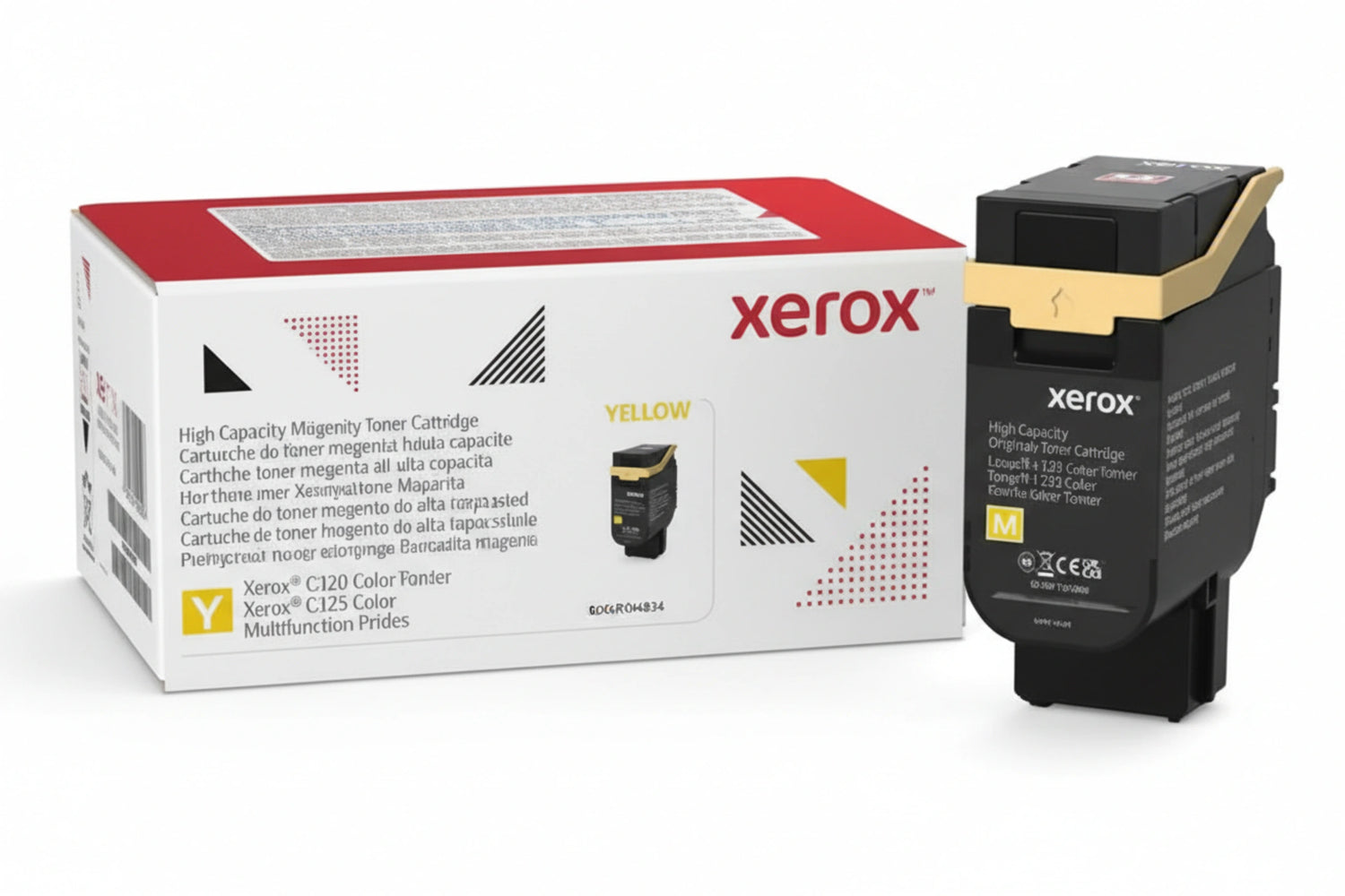 טונר צהוב מקורי XEROX 006R04834