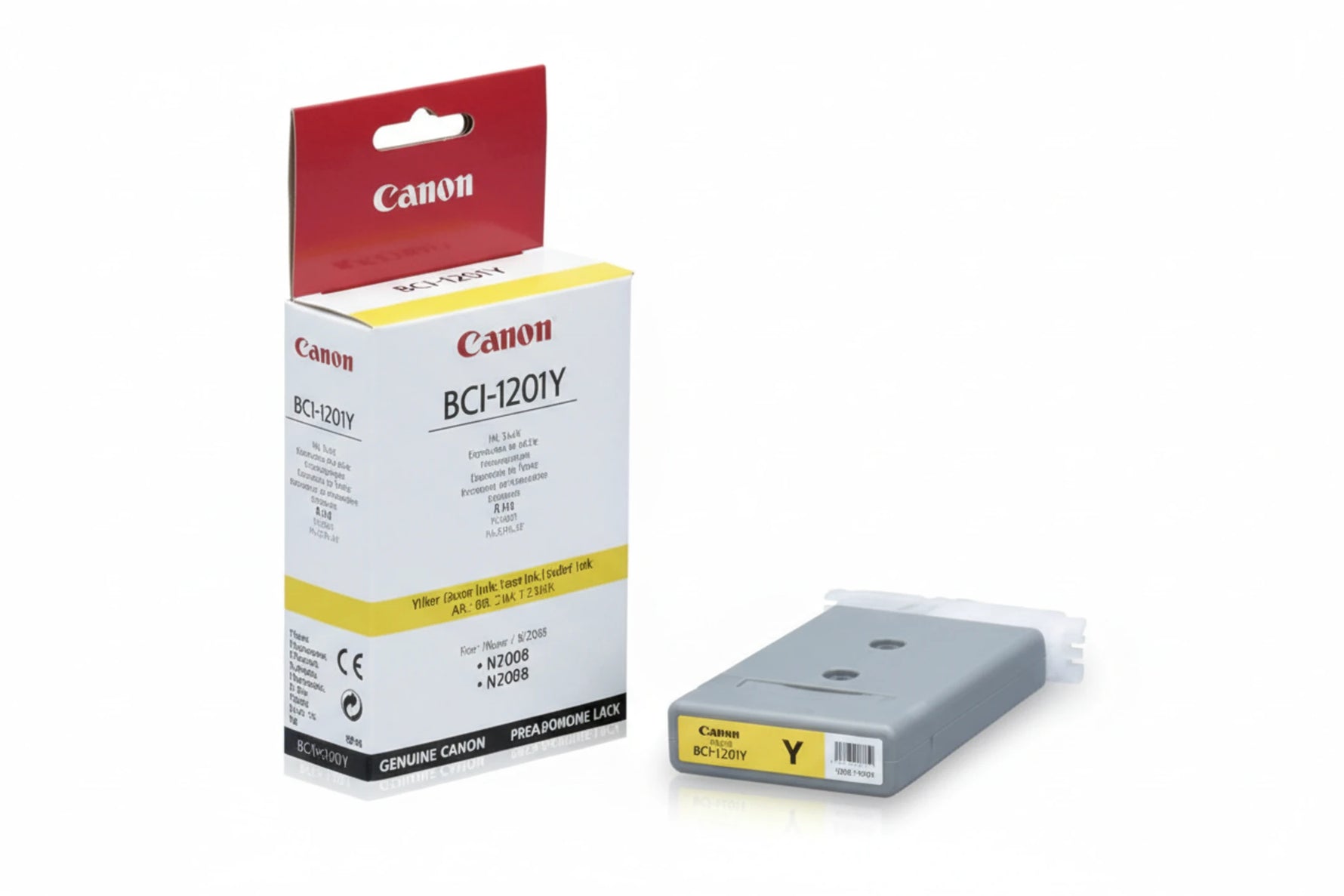 ראש דיו מילוי צהוב CANON BCI-1201Y  