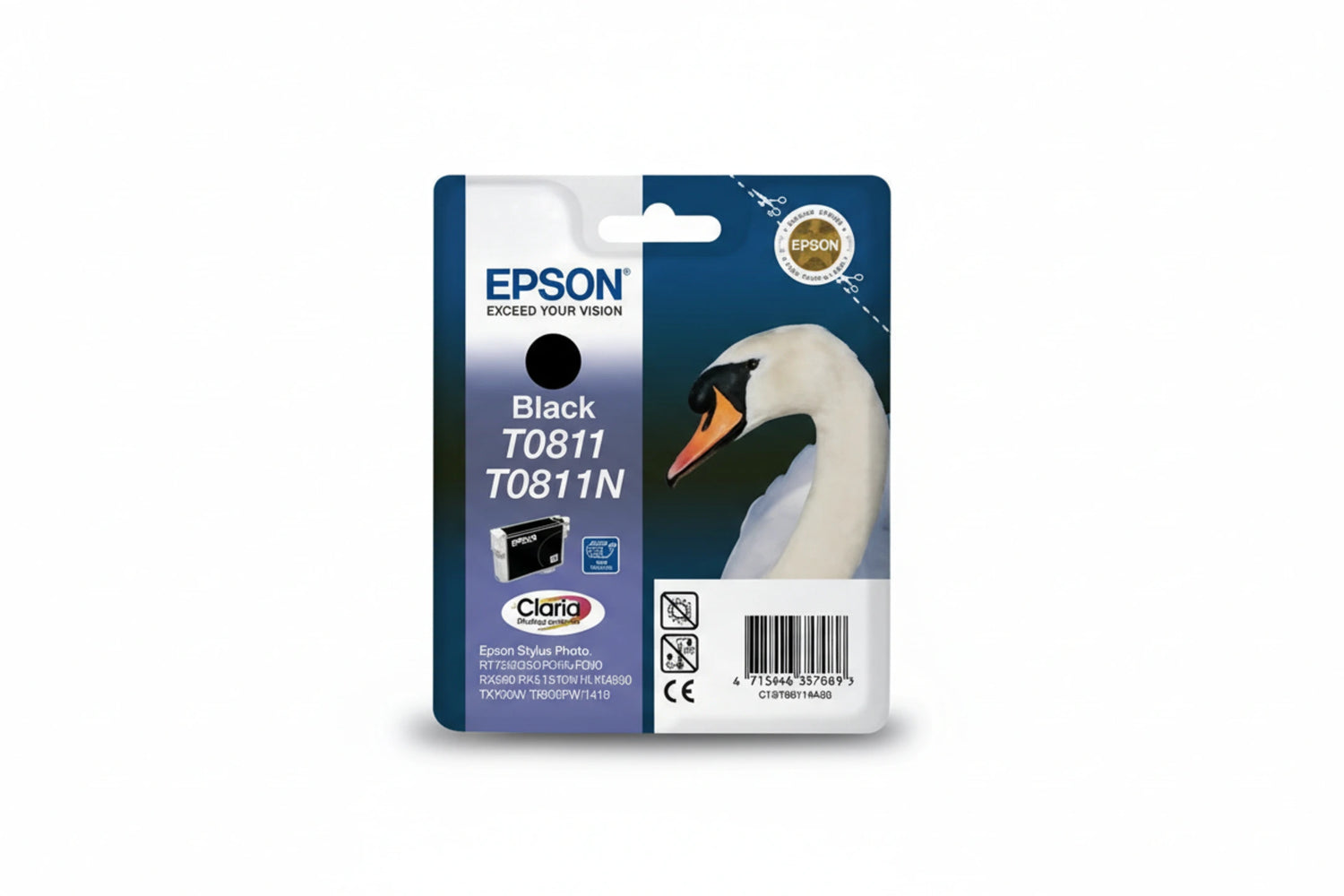 ראשי דיו שחור מקורי EPSON T0811