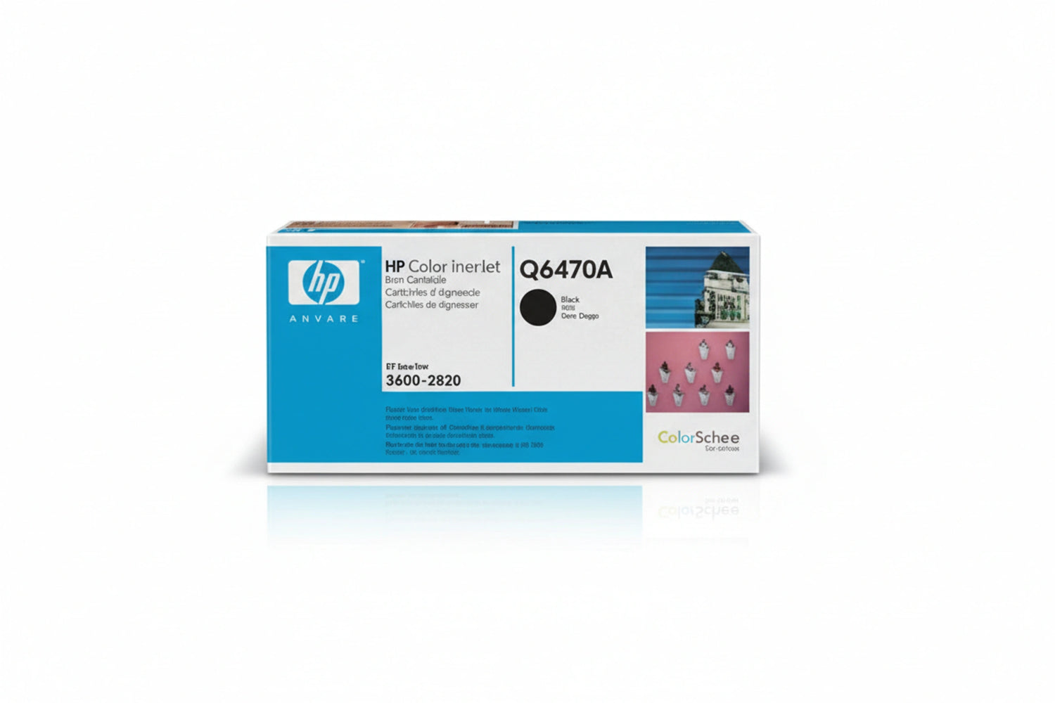 טונר שחור מקורי HP Q6470A מספיק ל-6,000 דף (HP 501A)