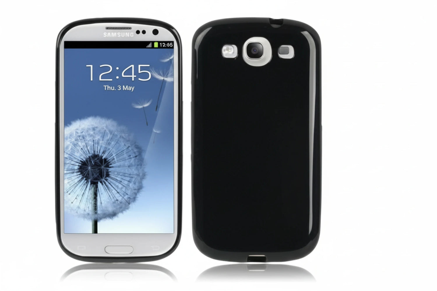 כיסוי פלסטיק אלסטי עבור Samsung Galaxy SIII / i9300