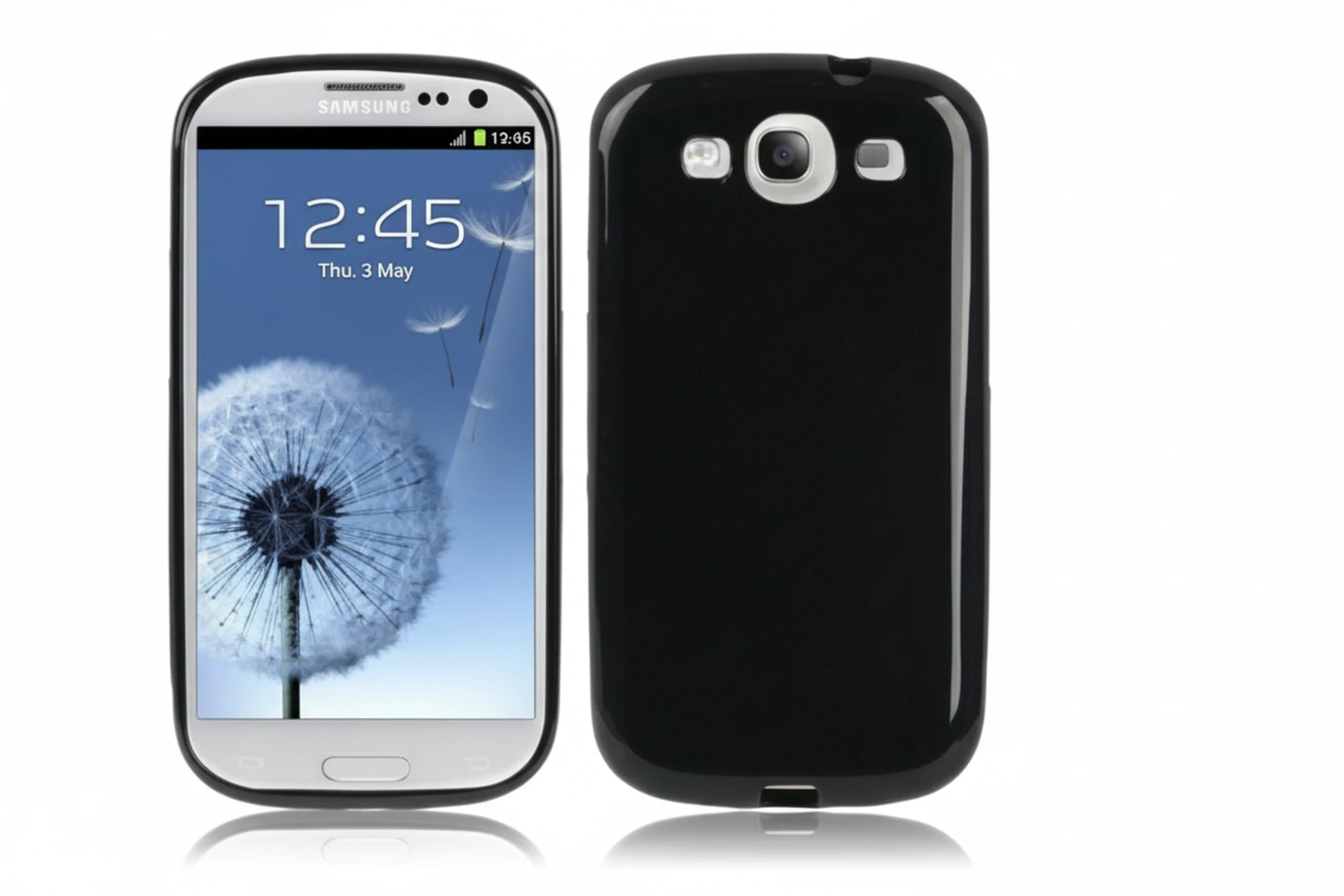 כיסוי פלסטיק אלסטי עבור Samsung Galaxy SIII / i9300