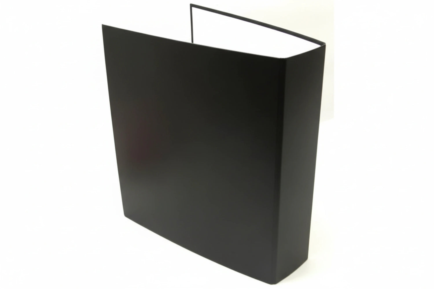 קלסר פלסטי גב 8-  4 טבעות D שחור