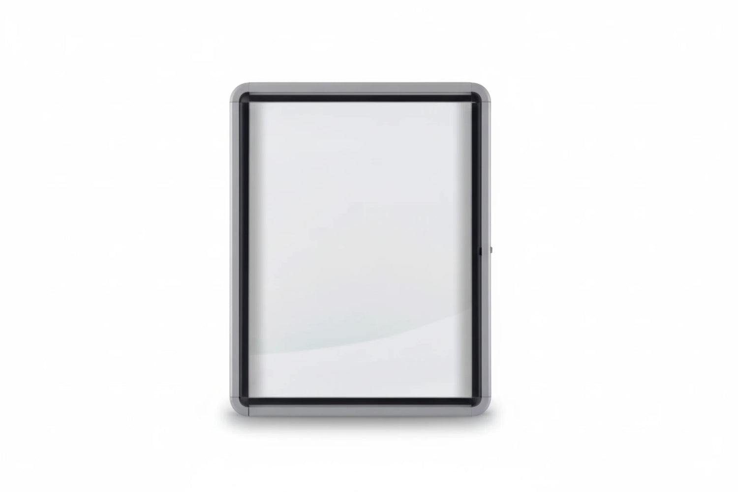 לוח 130X66 ס``מ מחיק מגנטי מסגרת אלומיניום עם זכוכית