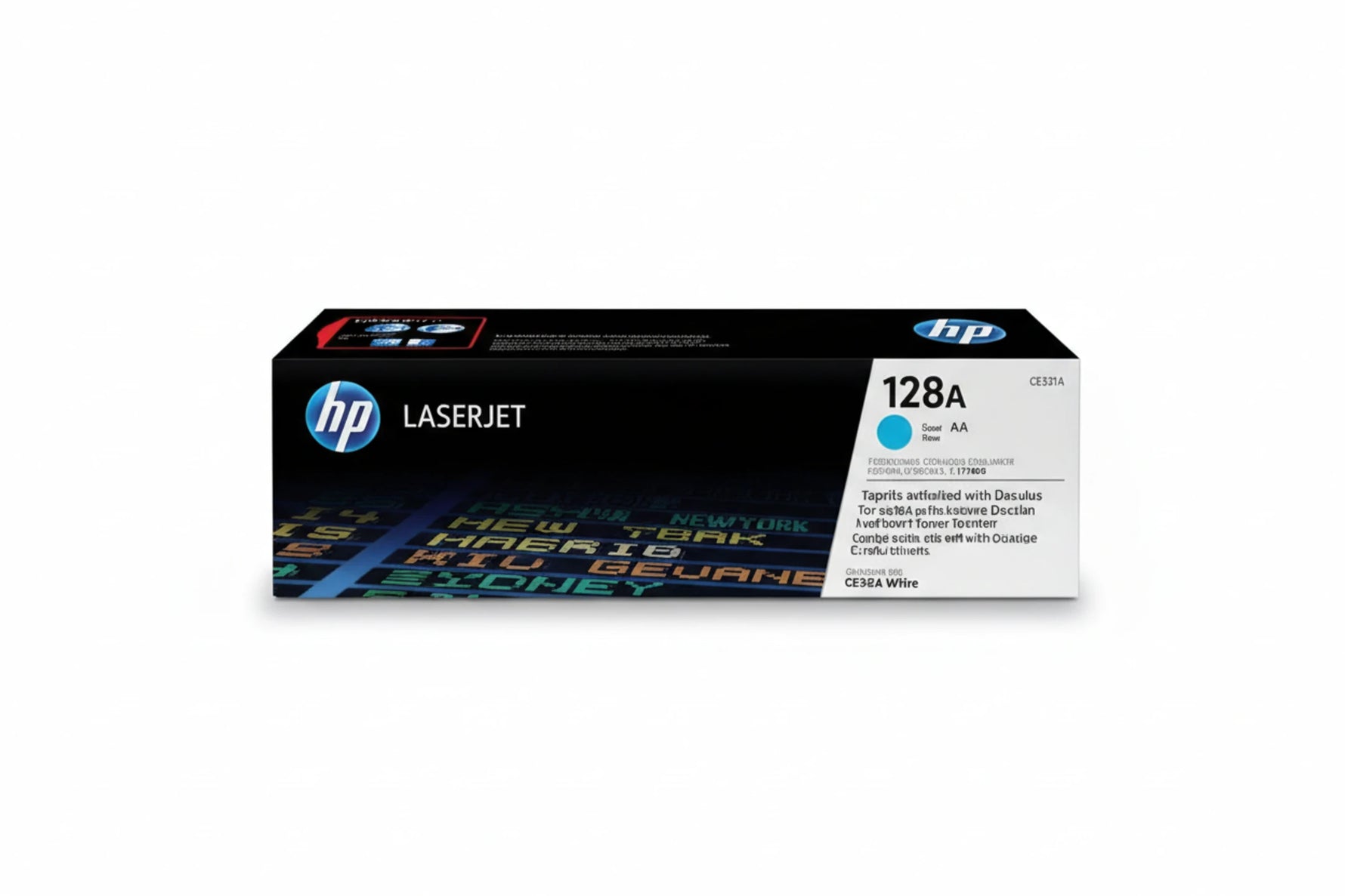 טונר ציאן מקורי HP CE321A מספיק ל-1,300 דף (HP 128A)