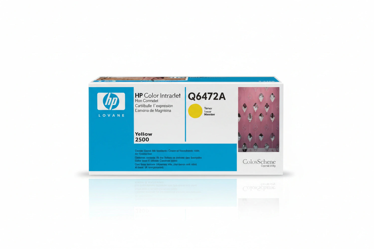 טונר צהוב מקורי HP Q6472A מספיק ל-4,000 דף (HP 501A)