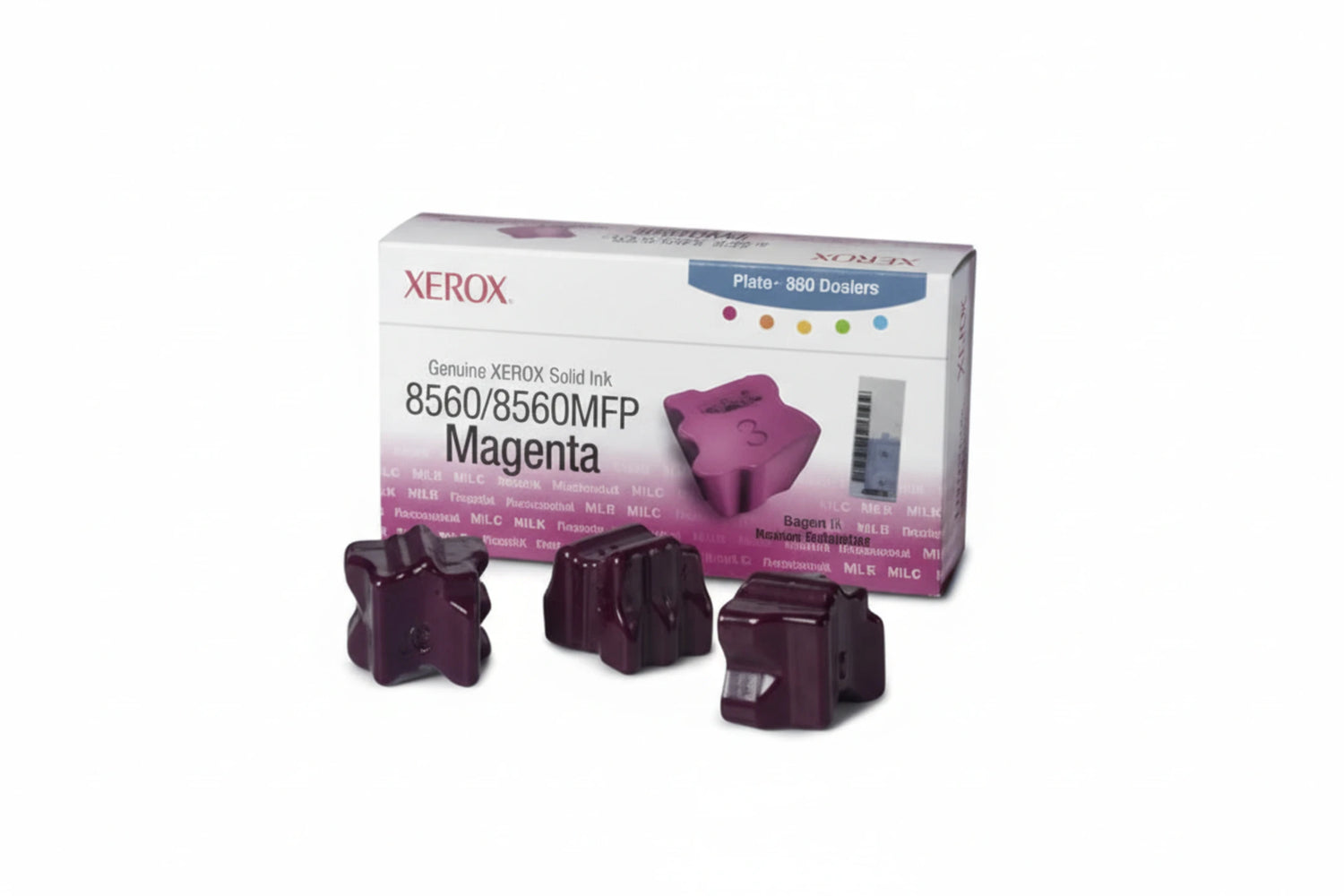 3 קוביות מגנטה מקורי XEROX 108R724 