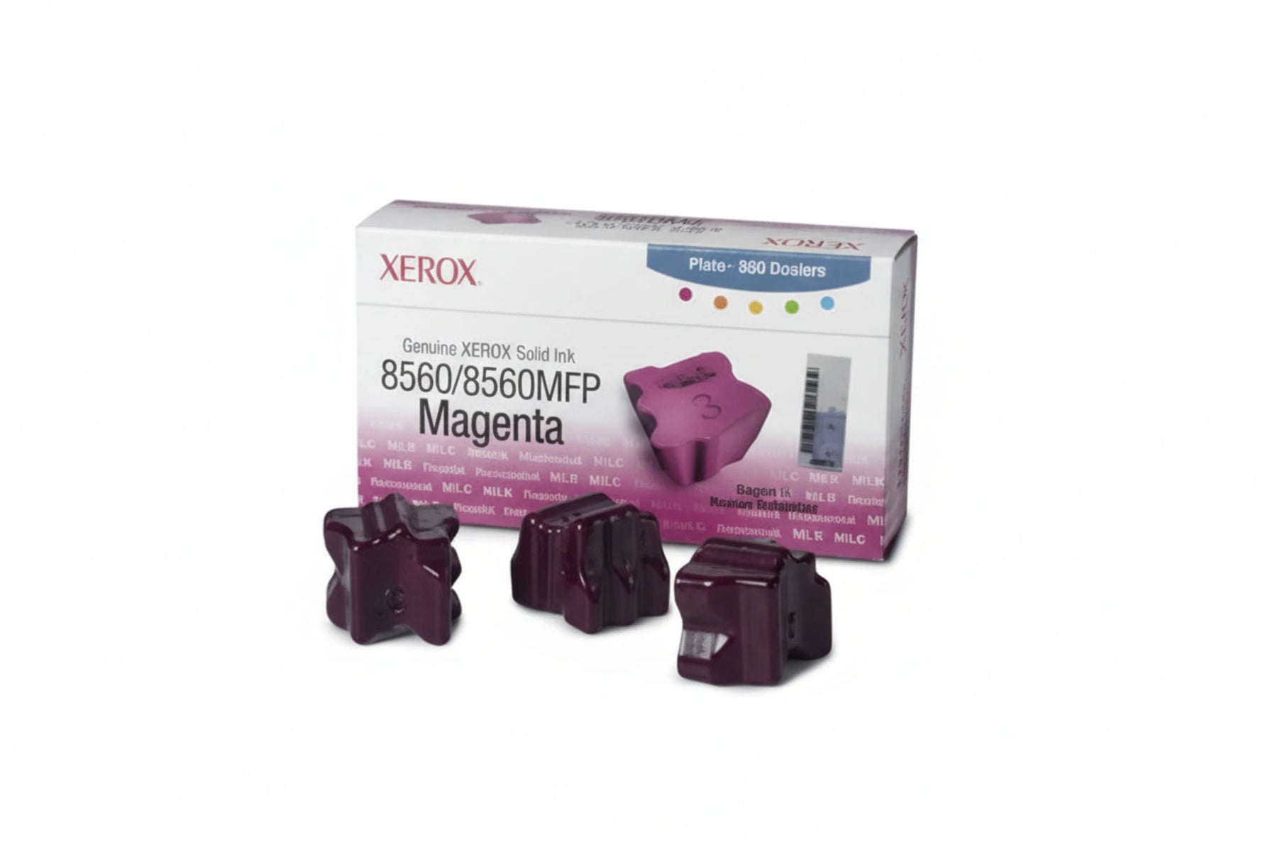 3 קוביות מגנטה מקורי XEROX 108R724 