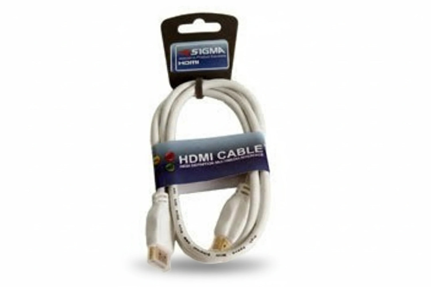 כבל  HDMI-אורך 2 מטר מצופה זהב SI-HDMI-1MSIGMA