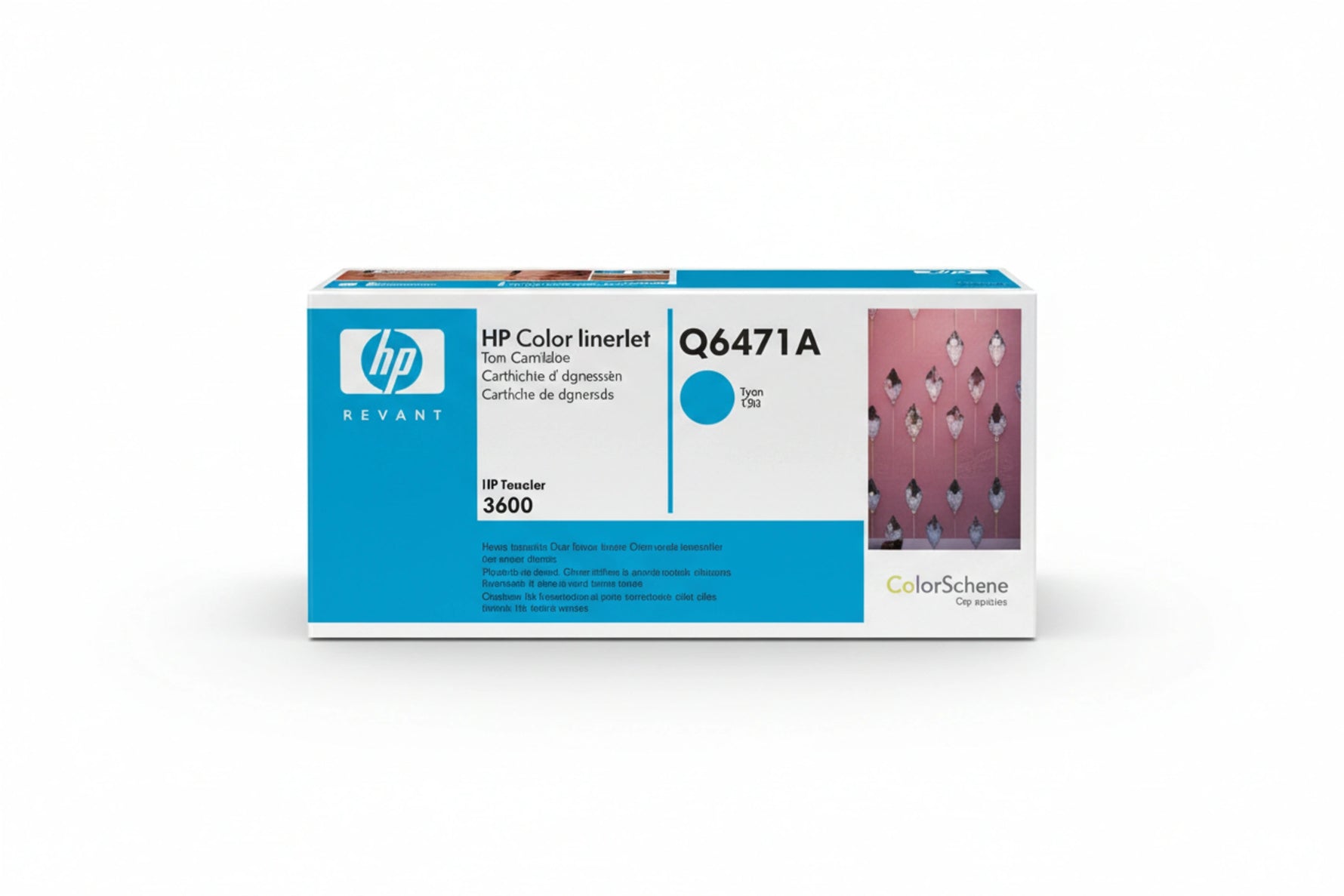 טונר ציאן מקורי HP Q6471A מספיק ל-4,000 דף (HP 501A)