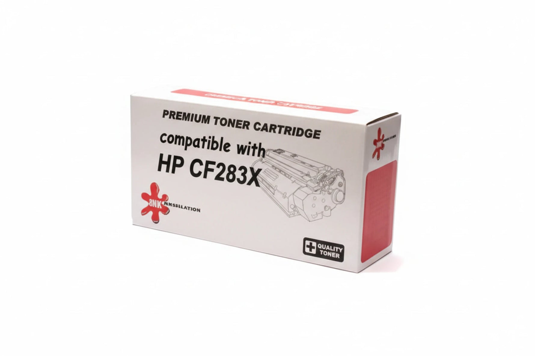 טונר חליפי  (HP CF283X (83X