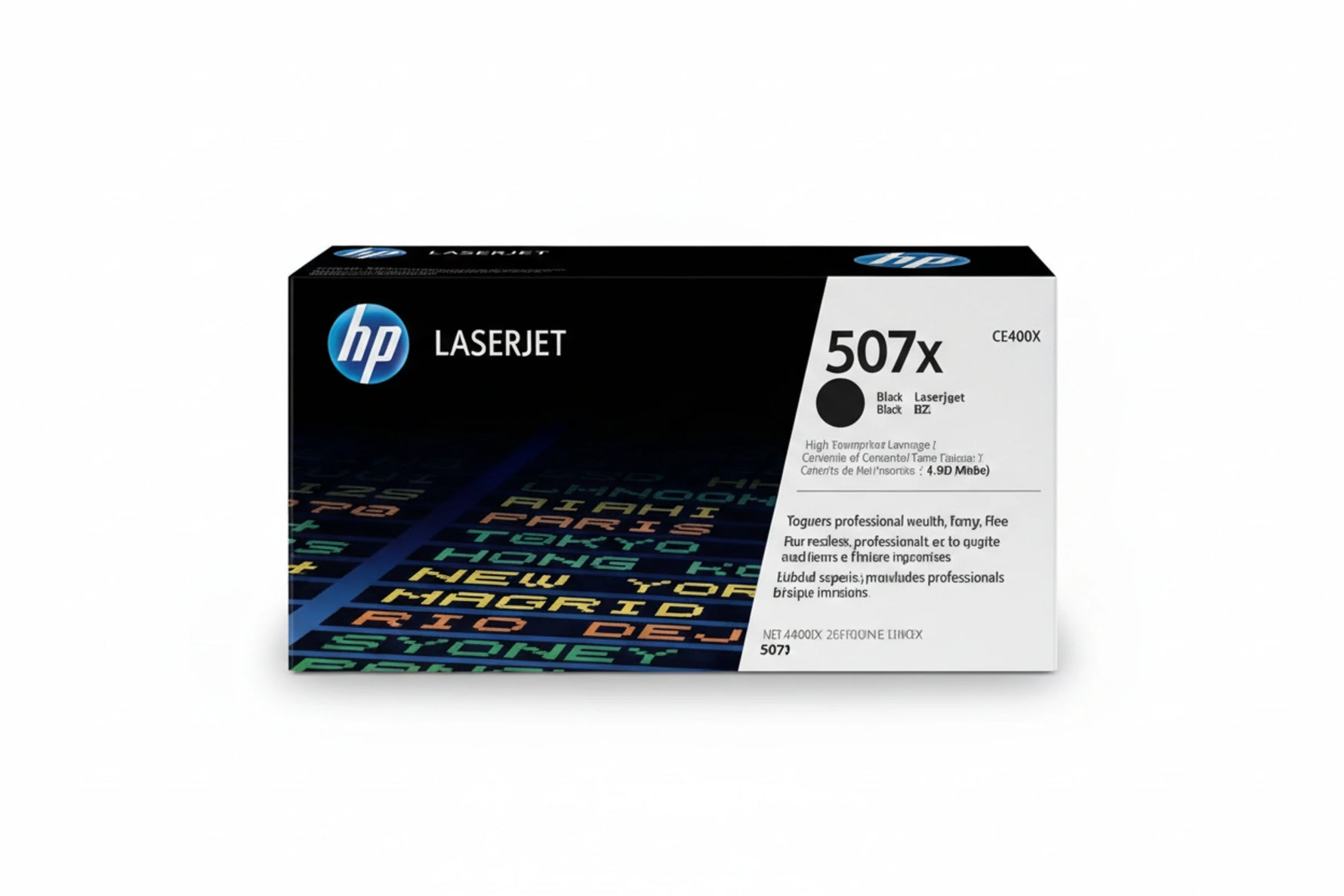 טונר שחור מקורי HP CE400X מספיק ל-11,000 דף (HP 507A)