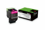 טונר מגנטה מקורי Lexmark 80C8SM0 CX410 לקסמרק