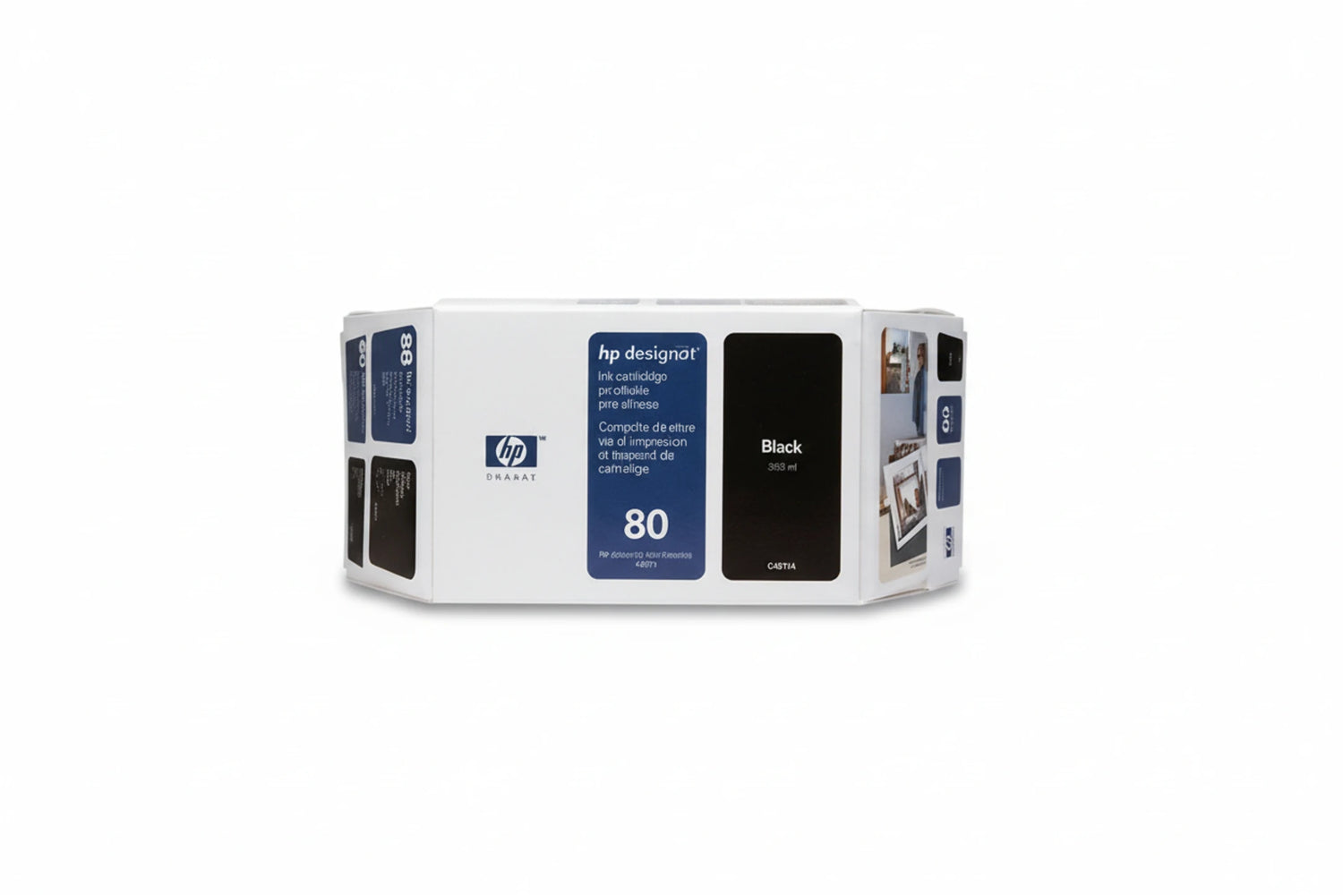 No.80 Black 350-ml C4871A