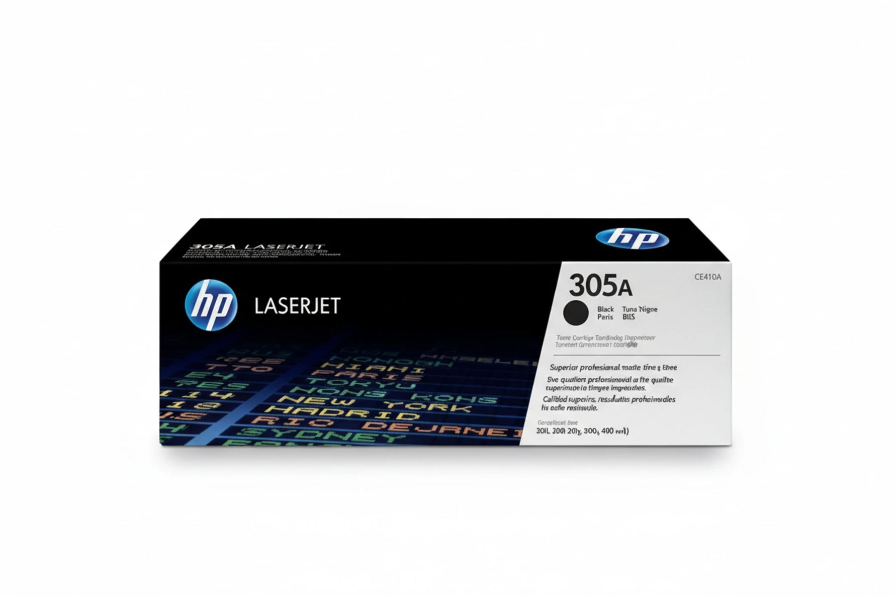 טונר שחור מקורי (HP 305A(CE410A לכ-2200 דפים