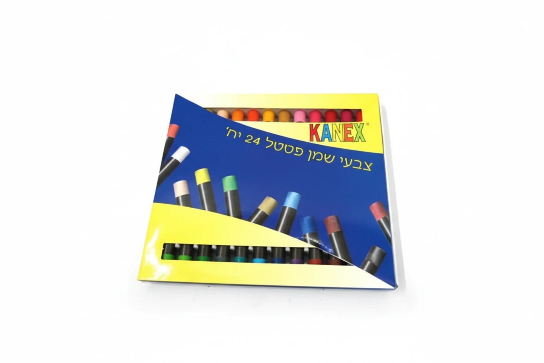 צבעי פסטל-שמן  קנקס (פנדה)-24 צבעים