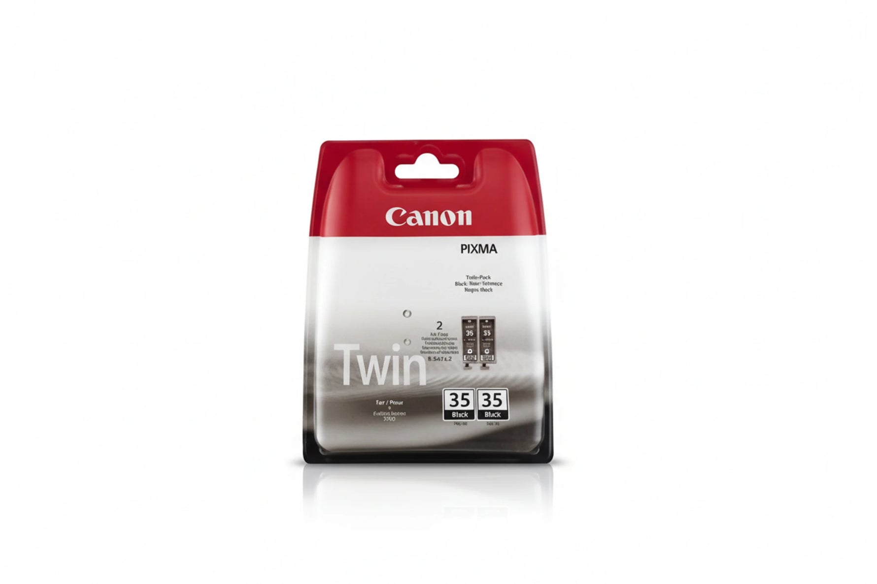 זוג ראשי דיו מקורי שחור CANON PGI-35