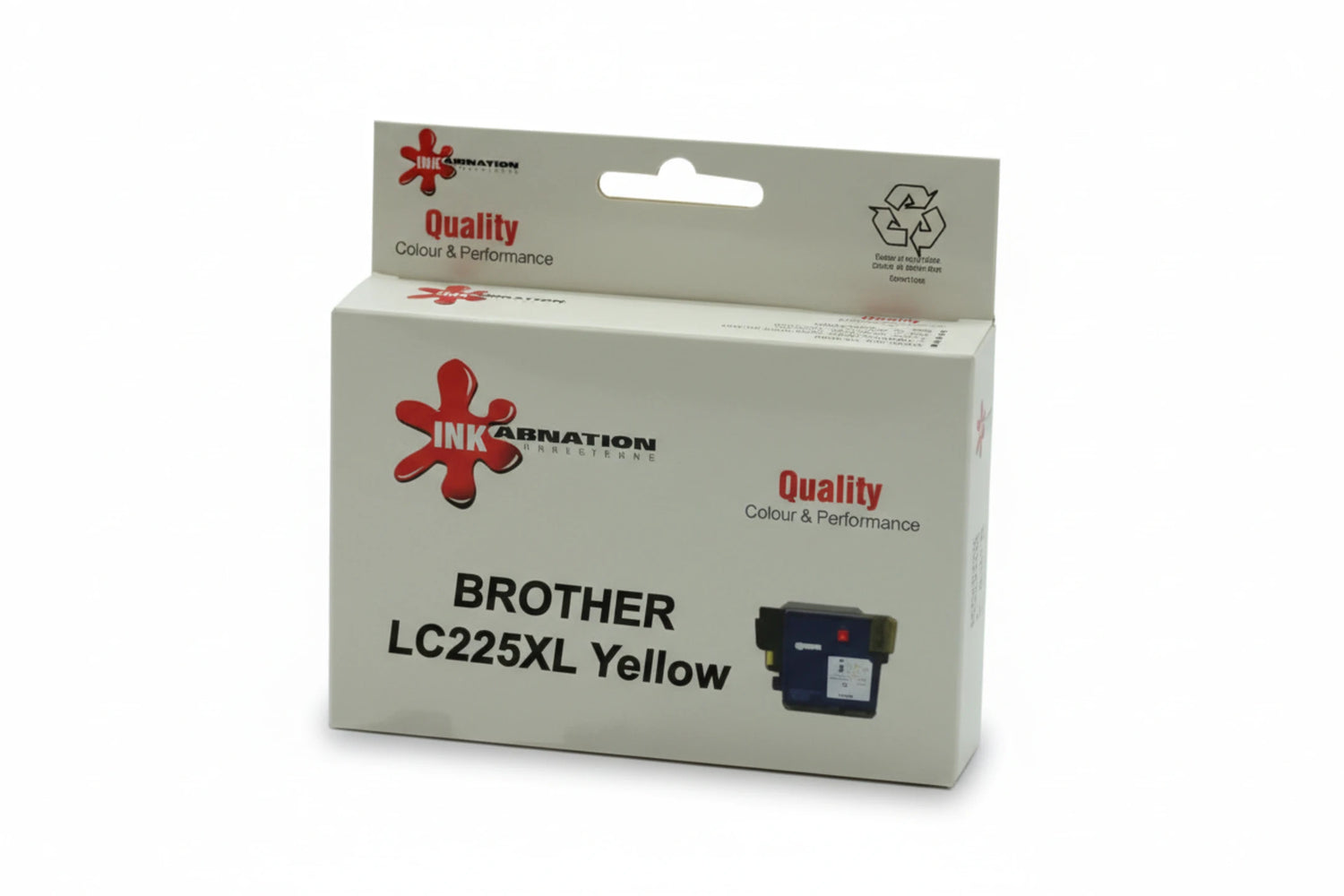 ראש דיו תואם צהוב BROTHER LC225XLY