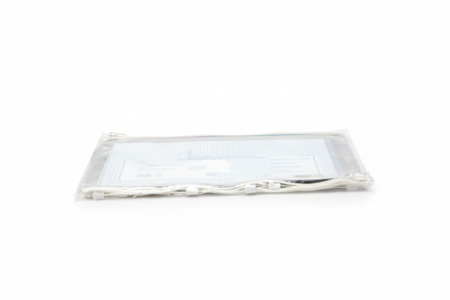תיק כיס PVC עם ריץ רץ צבעוני B4