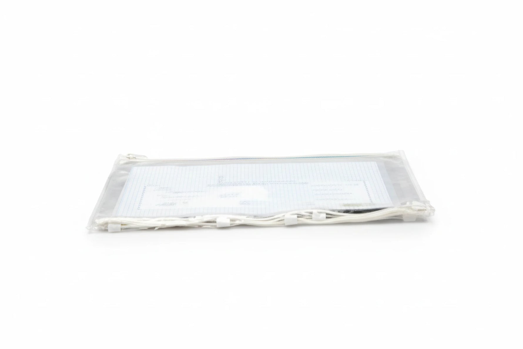 תיק כיס PVC עם ריץ רץ צבעוני B4