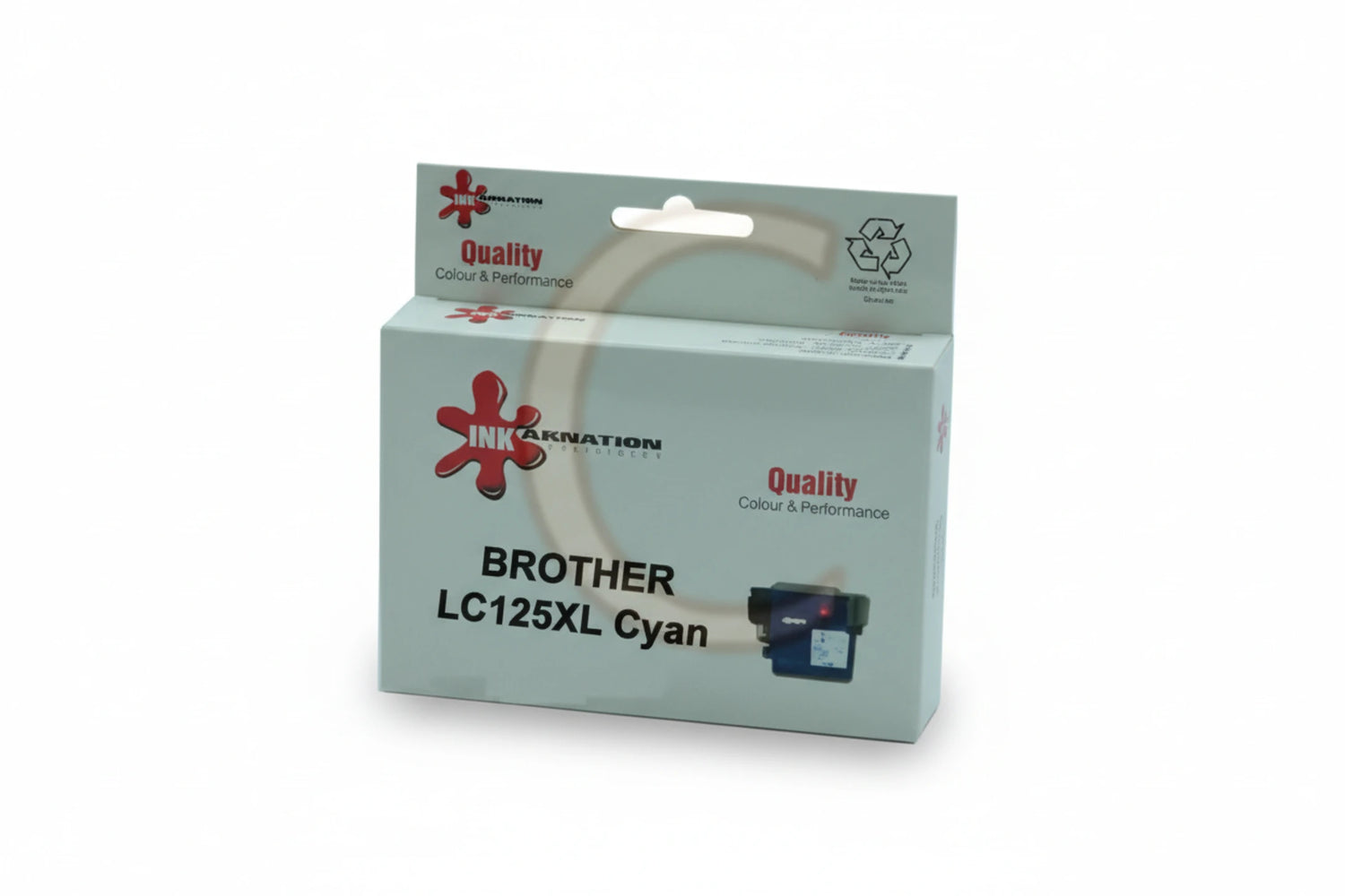 ראש דיו תואם ציאן BROTHER LC125XLC