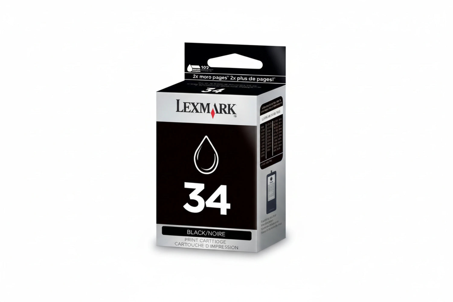 ראש דיו שחור מקורי (34) Lexmark 18C0034