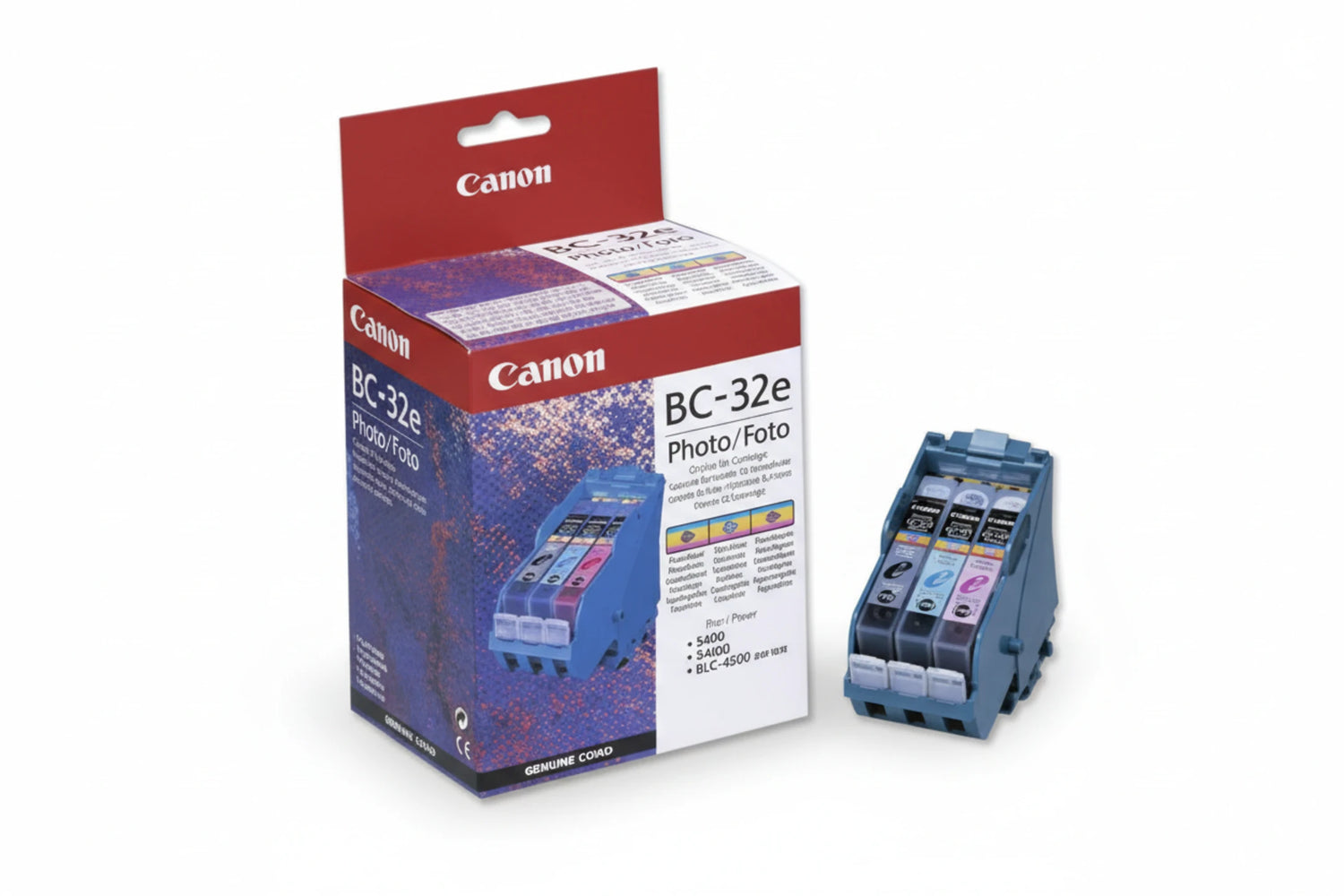 ראש הדפסה פוטו צבעוני מקורי CANON BC32 