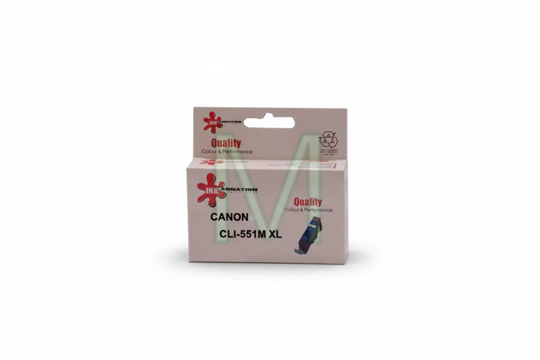 ראש דיו גדול תואם מגנטה CANON CLI-551M XL