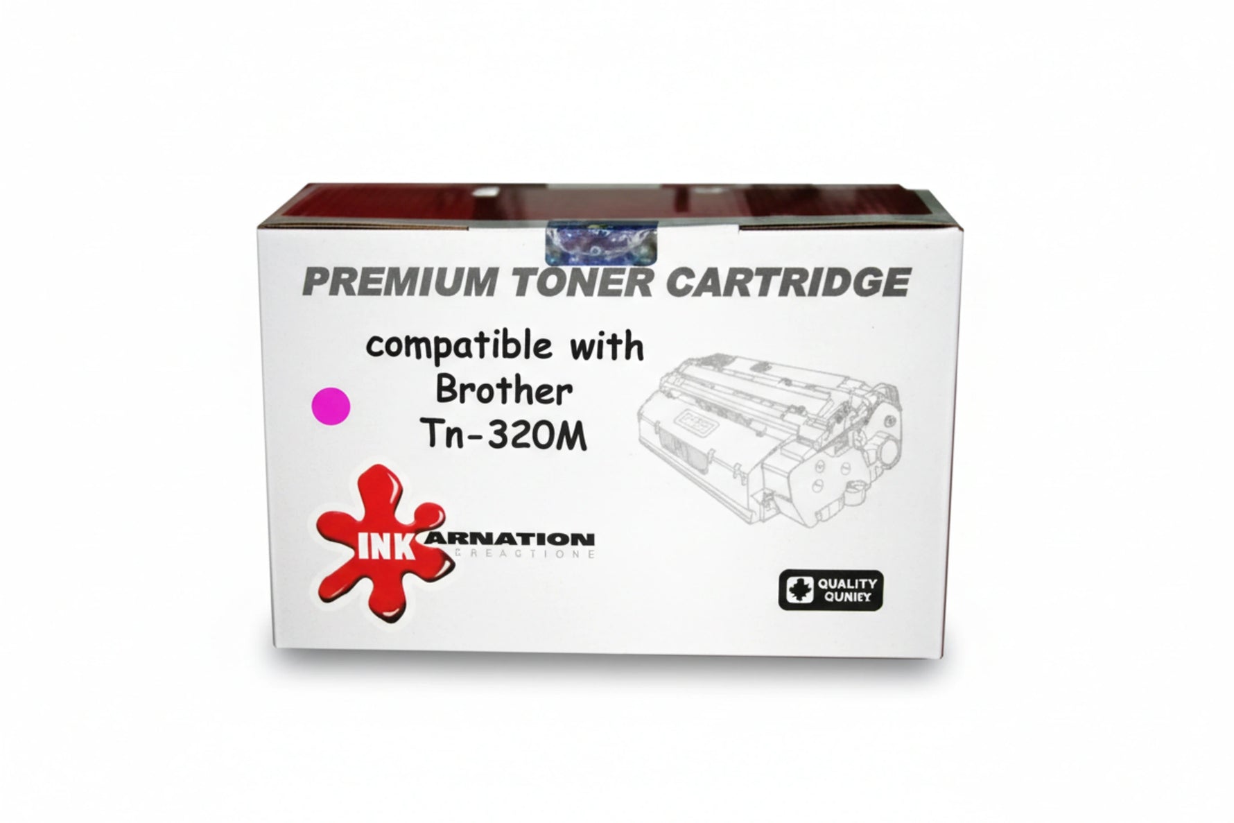 טונר מגנטה חליפי BROTHER TN320M לכ-1500 דף