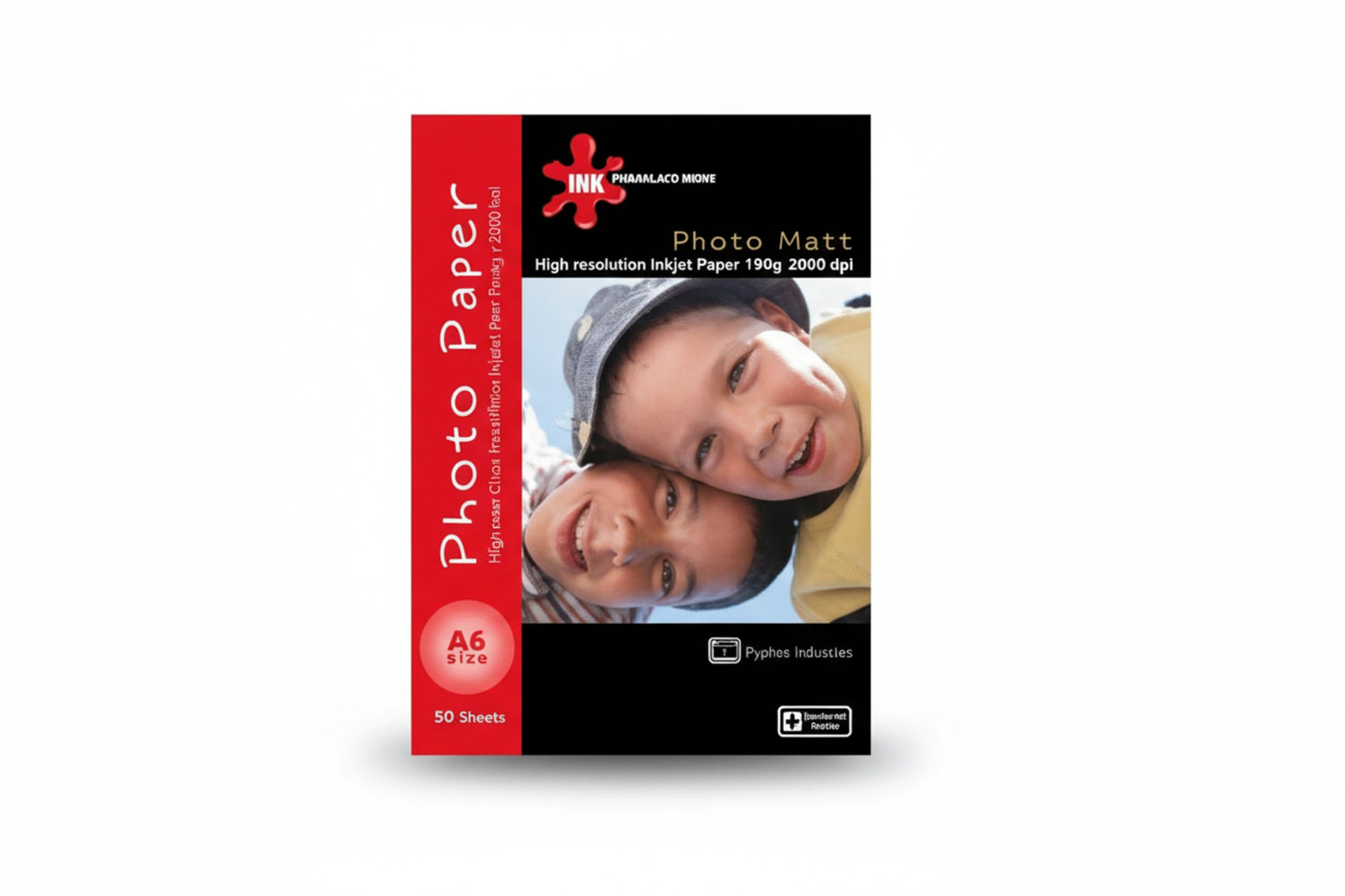 נייר פוטו מט 190 גרם-  גודל A6