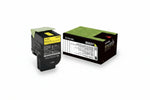 טונר צהוב מקורי Lexmark 80C8SY0 CX410 לקסמרק