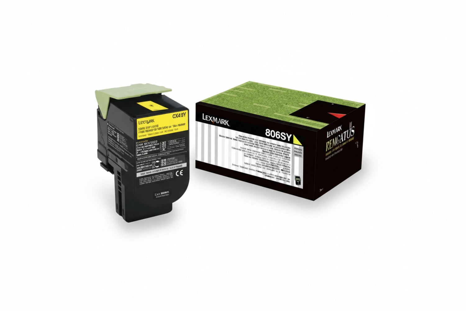 טונר צהוב מקורי Lexmark 80C8SY0 CX410 לקסמרק